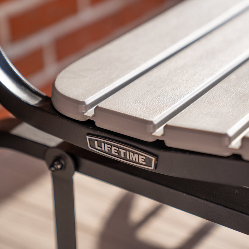 Lifetime Outdoor Gliding Metal Bench & Reviews Wayfair